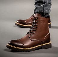 Image result for Men's Black Work Boots