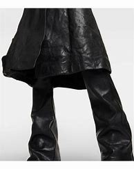 Image result for Balenciaga Leather Trench Coat