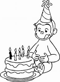 Image result for Birthday Colouring Pages