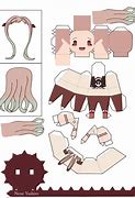 Image result for Paper Doll Template Anime