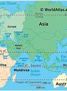 Image result for Map of the World Maldives