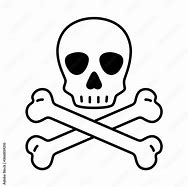 Image result for Cartoon Crossbones