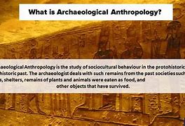 Image result for Archaeological Anthropology