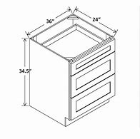 Image result for 36 Base Cabinets