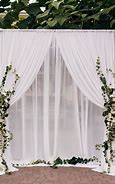 Image result for White Curtain Backdrop