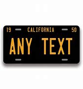 Image result for California State License Plate