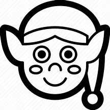 Image result for Elf Face Outline SVG