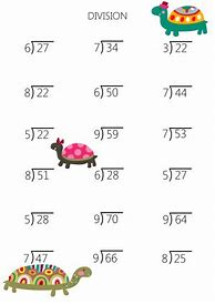 Image result for Two-Digit Division with Remainders Worksheets