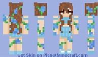 Image result for Blue Flower Girl Minecraft Skin Nova