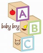 Image result for Baby Boy Blocks SVG