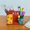 Image result for DIY Cardboard Box Desk Organizer