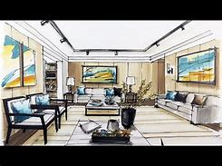 Image result for Interior Set Design Drawing