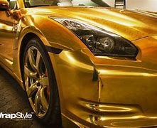 Image result for Gold Chrome Truck Wrap