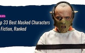 Image result for Famous Masked Characters