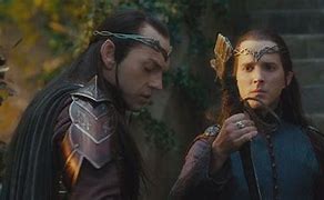 Image result for Elrond and Lindir