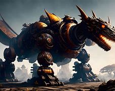 Image result for Robot Dragon Ai