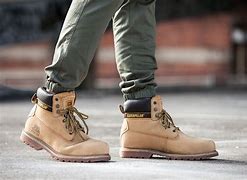 Image result for Men's Black Work Boots