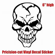 Image result for Skull and Gun Decals