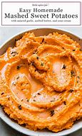 Image result for Sweet Potato Mash