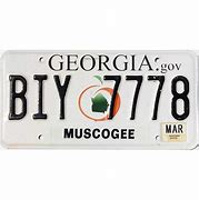 Image result for GA Paper License Plate