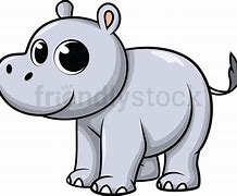 Image result for Animated Baby Hippo