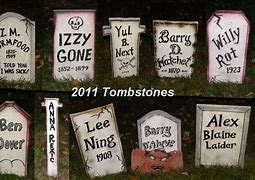 Image result for Funny Grave Names