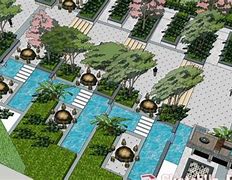 Image result for Landscape SketchUp Drawing Model