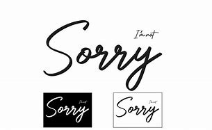 Image result for Sorry Name Logo