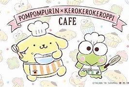 Image result for Pompompurin and Keroppi