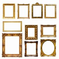 Image result for Gold Frame Portrait Oval