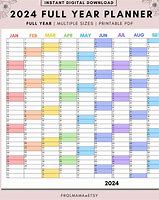 Image result for Year Planner 2024