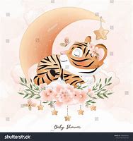 Image result for Cute Tiger Doodle