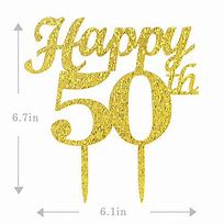 Image result for 54 Bithday Topper Gold