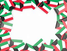 Image result for Kuwait Flag Circle Frame