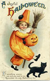 Image result for Old-Fashioned Halloween Postcards