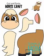 Image result for Horse Cut Out Crafts