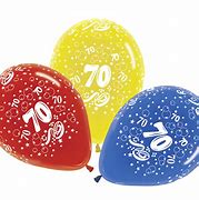 Image result for 70th Birthday Party Balloons