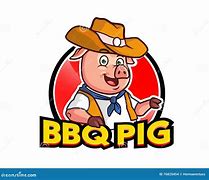 Image result for BBQ Pig Cartoon