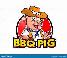 Image result for Smoking Pig BBQ Logo