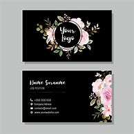 Image result for Flower Business Card Design