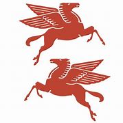 Image result for Mobil Oil Pegasus Logo