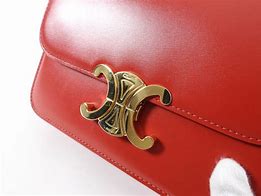 Image result for Celine Triumph Red Bag