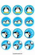 Image result for Penguin Cupcake Toppers