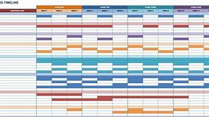 Image result for Timeline Template Brand Plan