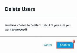 Image result for Deleting a User