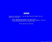 Image result for Blue Screen of Death Funny