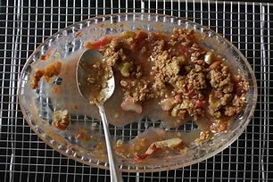 Image result for Layered Rhubarb Crisp