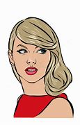 Image result for Clip Art of Taylor Swift