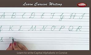 Image result for Capital Cursive Alphabet Chart