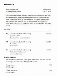 Image result for Basic Job Resume Examples